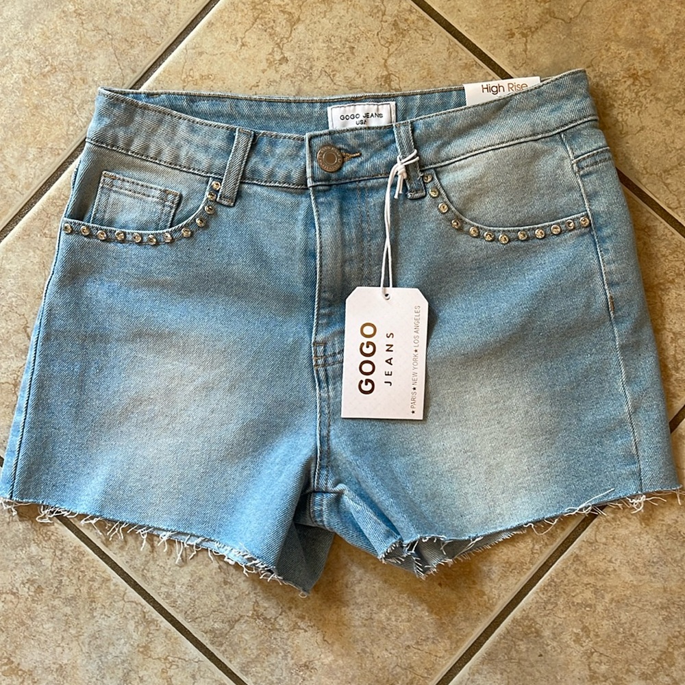 *GOGO* Diamond Jean Shorts Size 28